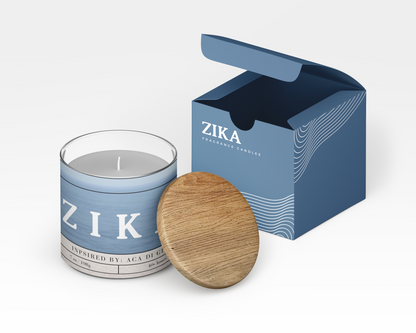 12 Pack Zika Candle Inspired By: Acqua Di Gio 7oz